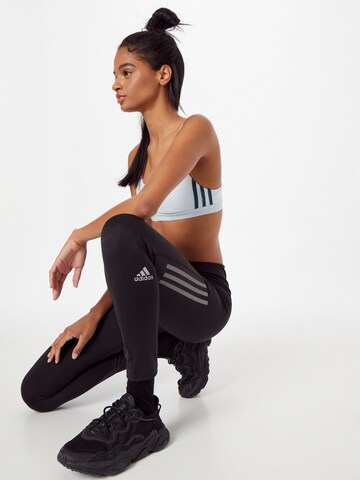 ADIDAS SPORTSWEAR Skinny Παντελόνι φόρμας 'Own The Run' σε μαύρο