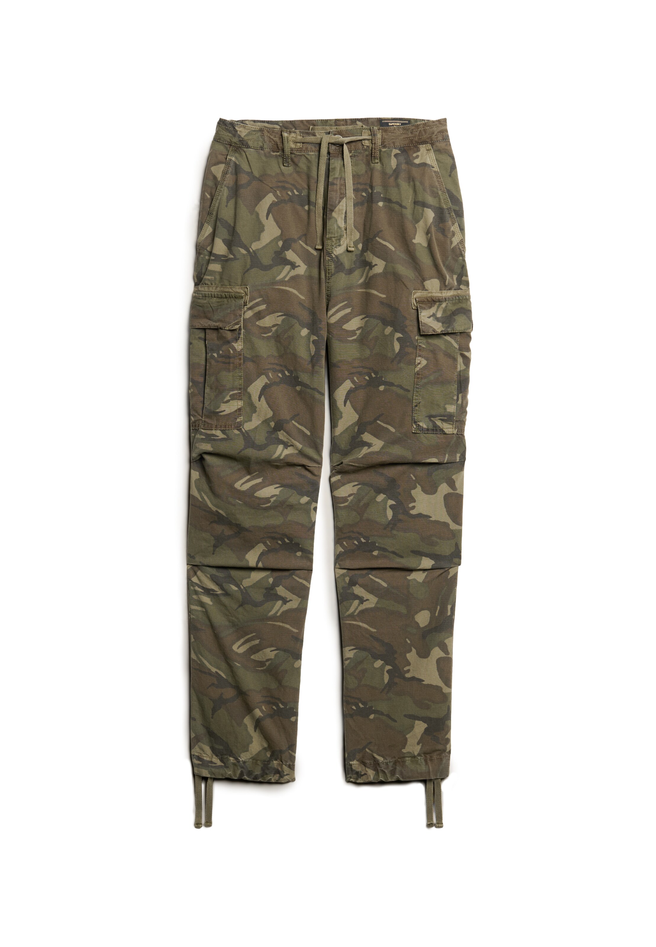 Pantalon cargo 'Para' Superdry en vert : devant