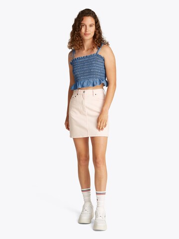 Top di Tommy Jeans in blu