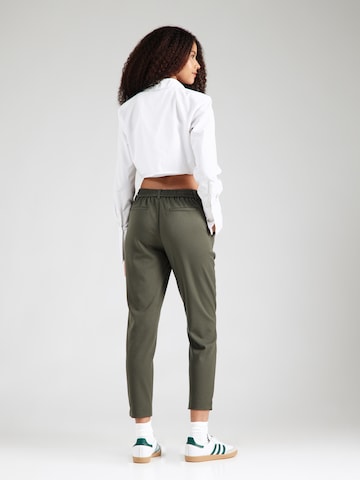 Slimfit Pantaloni con pieghe 'OBJLisa' di OBJECT in verde