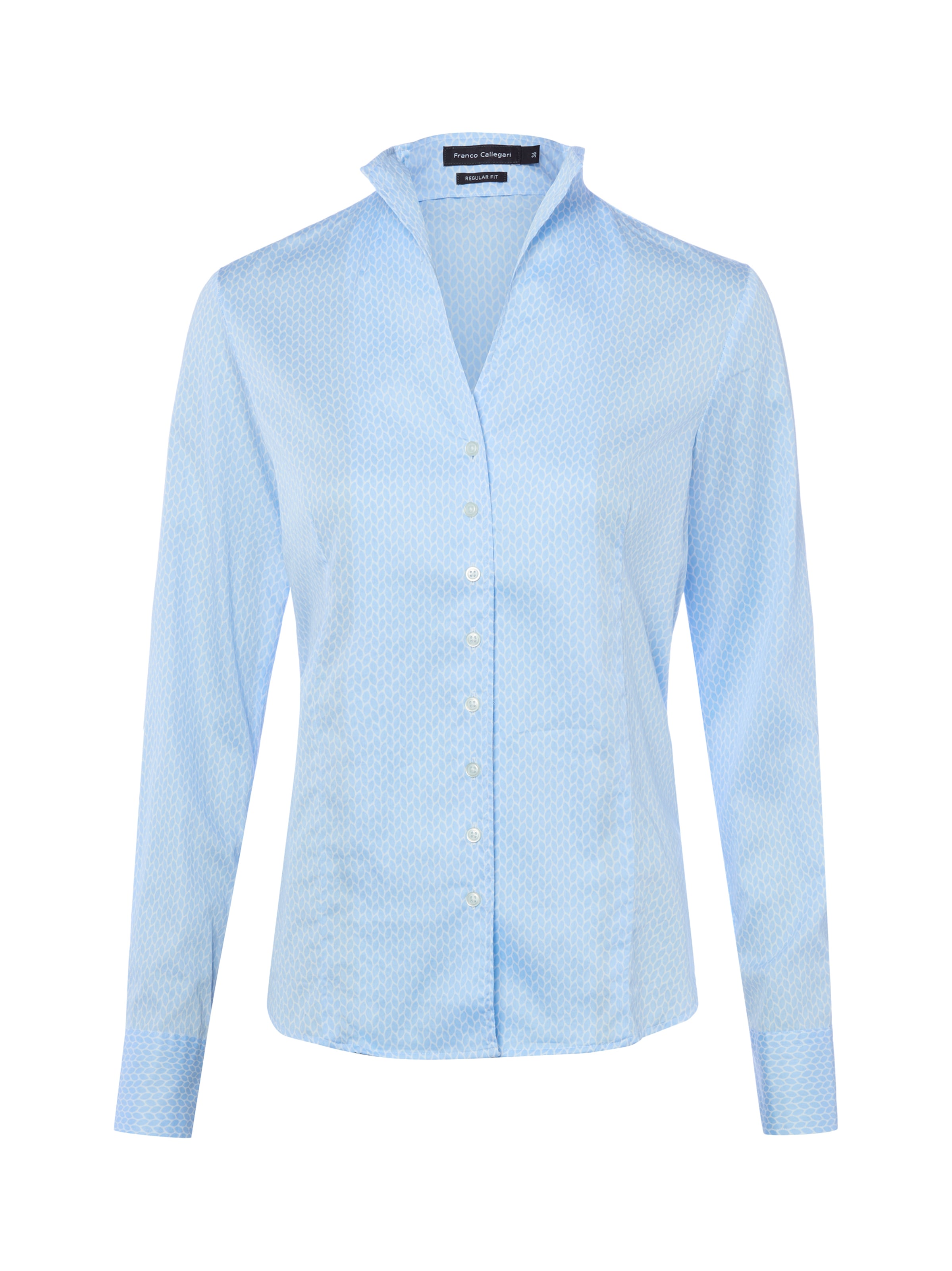 Chemisier Franco Callegari en bleu : devant