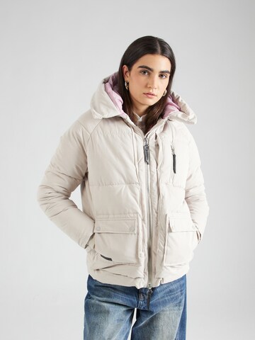 Sublevel - Chaqueta de entretiempo en beige: frente