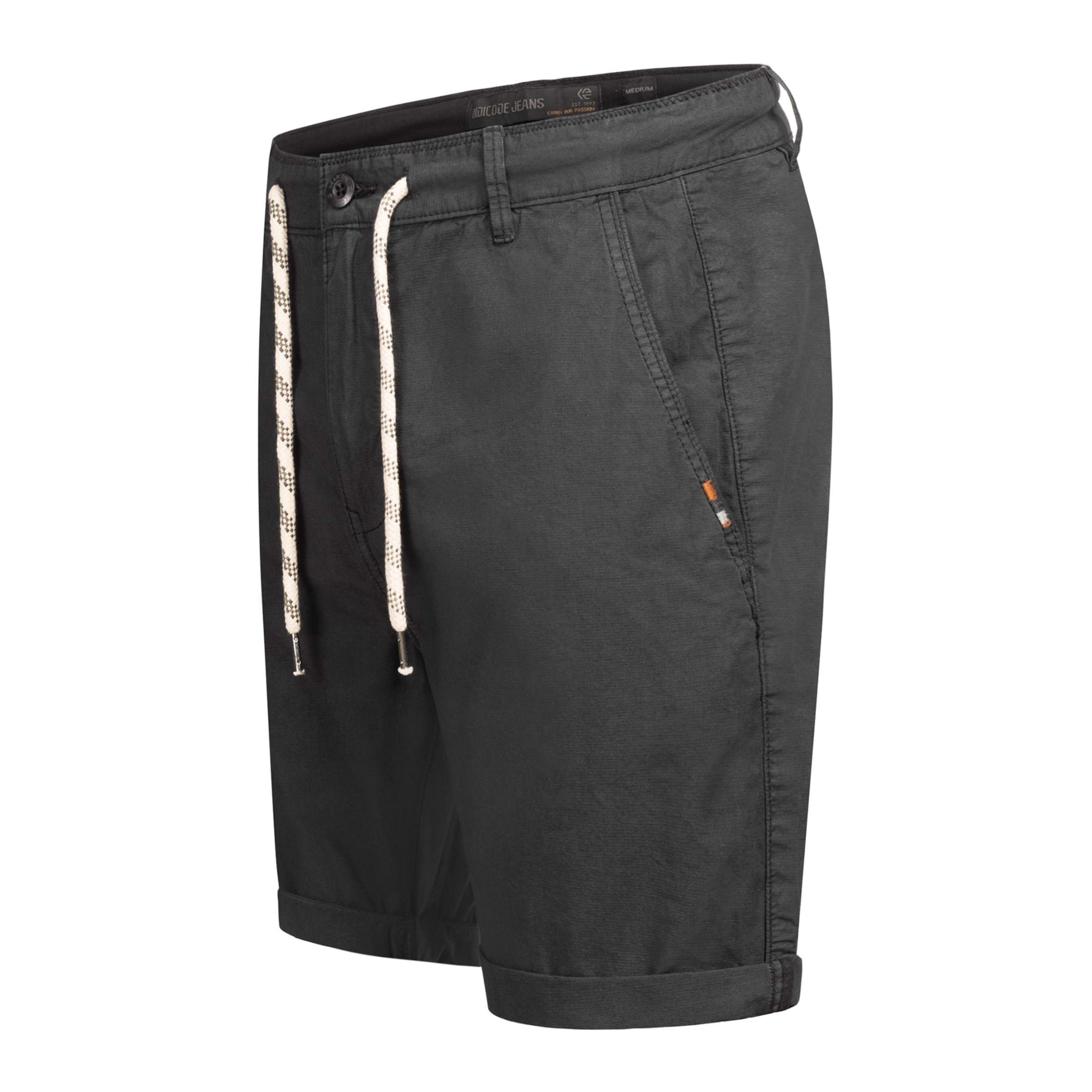 INDICODE JEANS Regular Pants 'B795 ' in Black