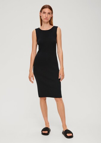 s.Oliver BLACK LABEL Jurk in Zwart