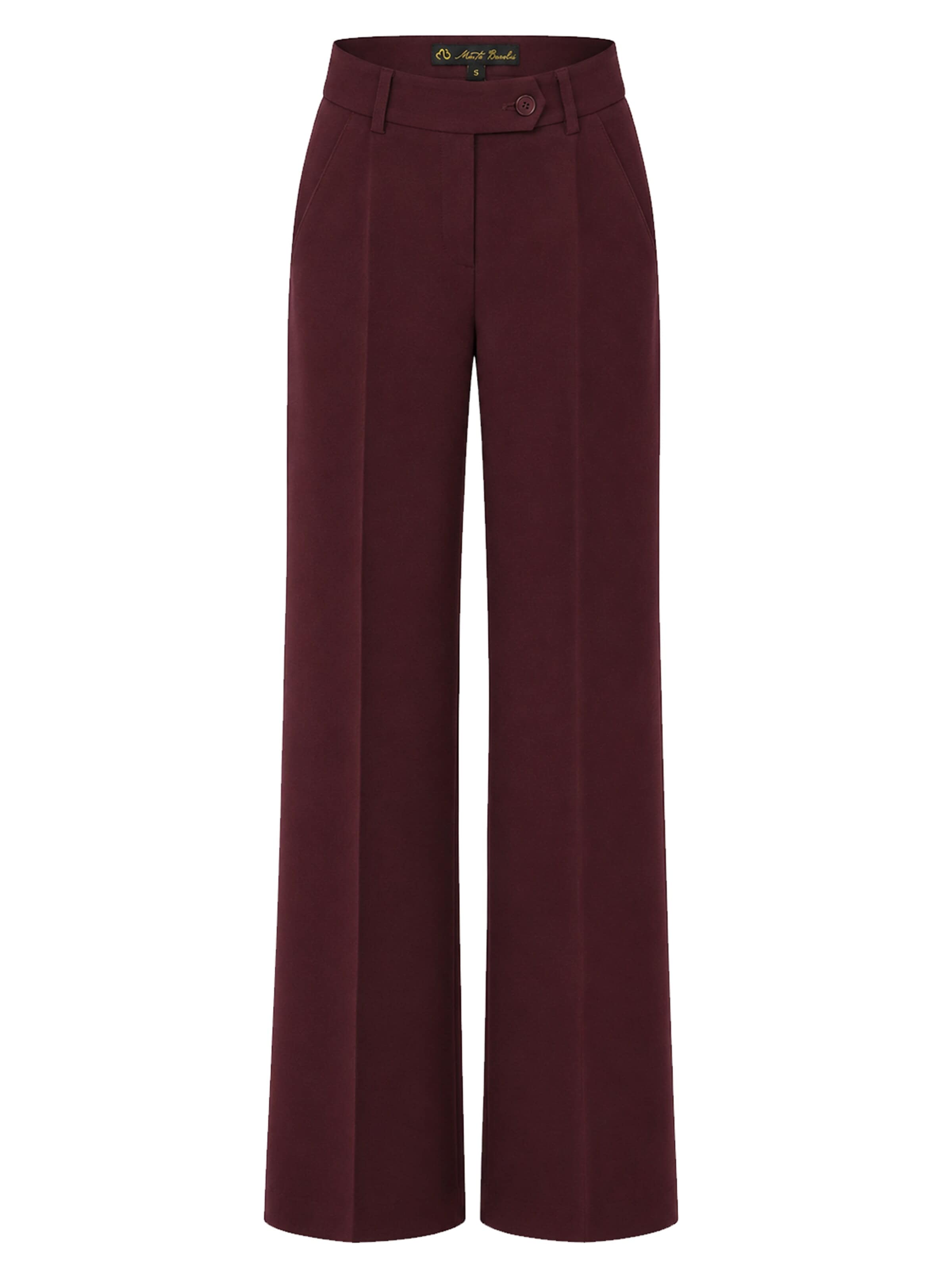 MB by Marta Buzolic Loose fit Pants in Red: front