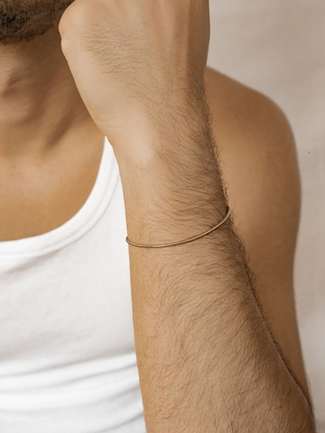 Hey Happiness Armband 'Snake Wave' in Gold