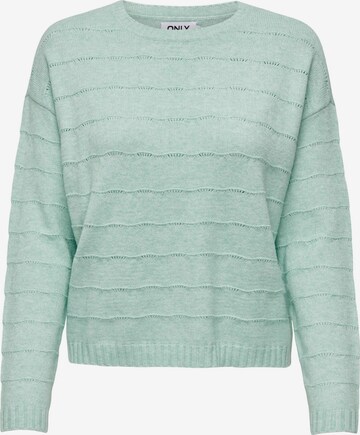 Pull-over ONLY en vert : devant