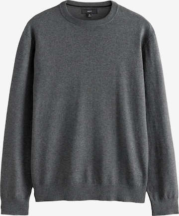 Next Пуловер в сиво: отпред