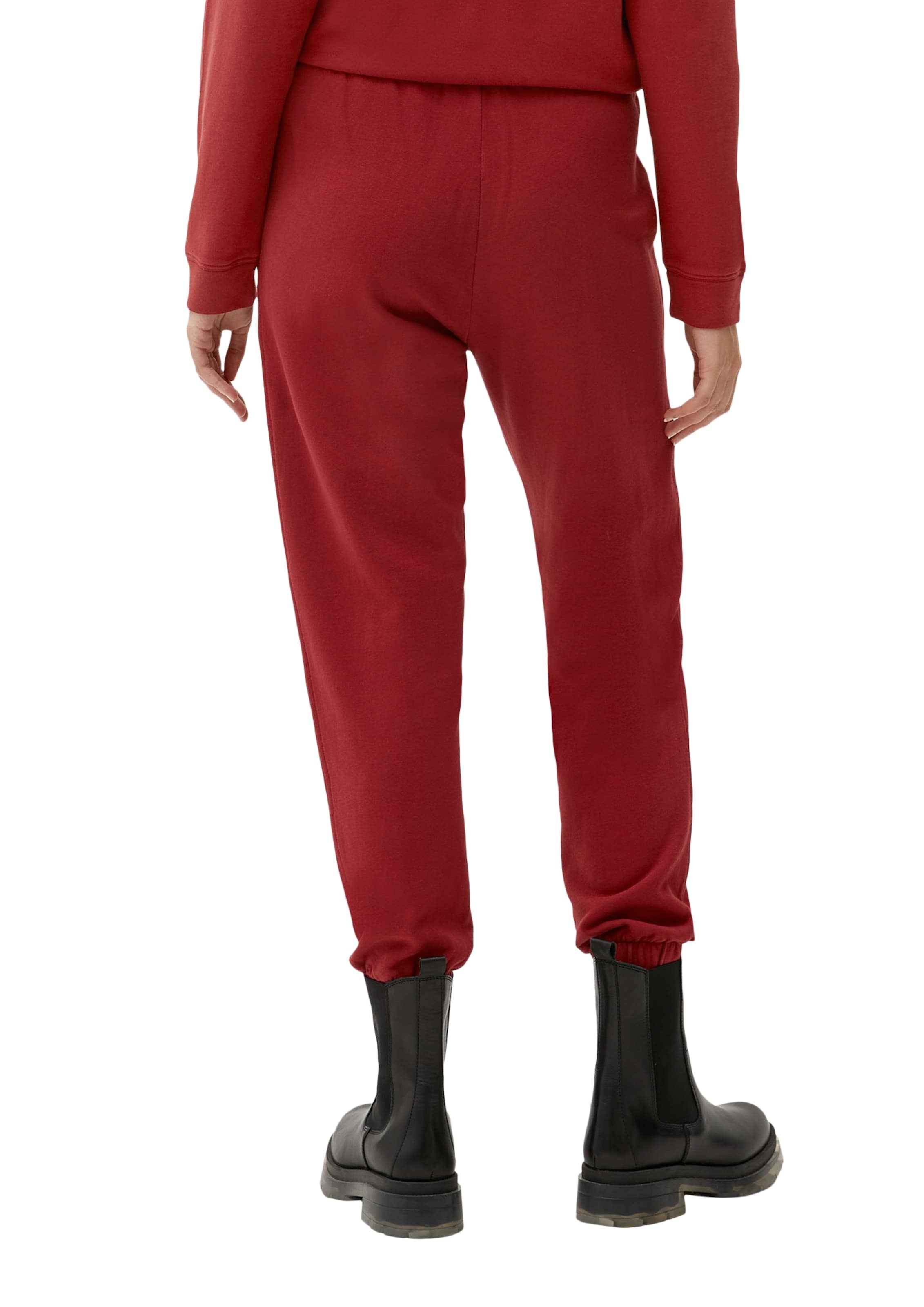 Effilé Pantalon s.Oliver en rouge
