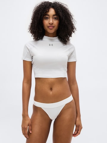 UNDER ARMOUR Λειτουργικό μπλουζάκι 'Elite' σε λευκό: μπροστά