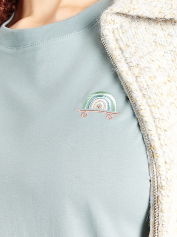 T-shirt 'Skate Heart' Iriedaily en bleu