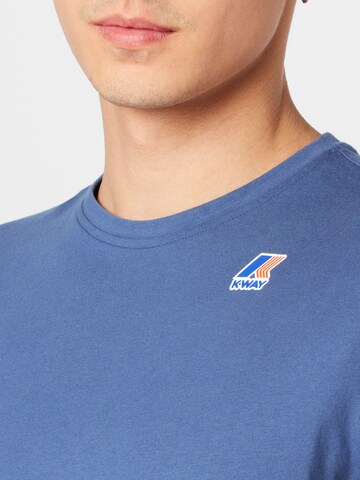 K-Way T-Shirt 'LE VRAI EDOUARD' in Blau