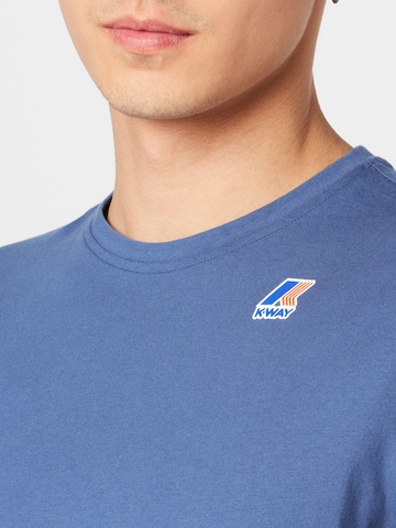 K-Way - Camisa 'LE VRAI EDOUARD' em azul