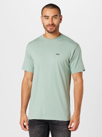 VANS جينز مضبوط قميص بلون أخضر: الأمام
