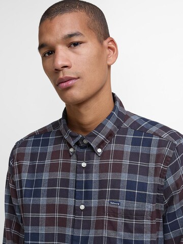 Barbour Regular fit Overhemd 'Fortrose' in Blauw