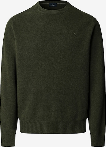 Hackett London Свитер в Зеленый: спереди
