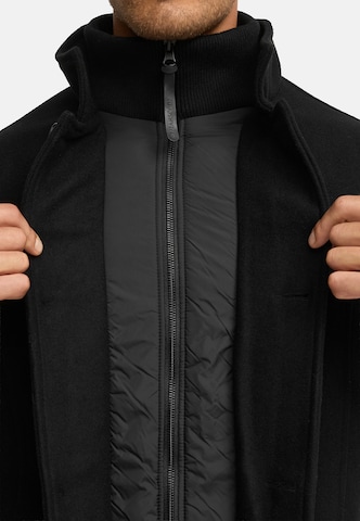 INDICODE JEANS Winterjas 'Lunik' in Zwart
