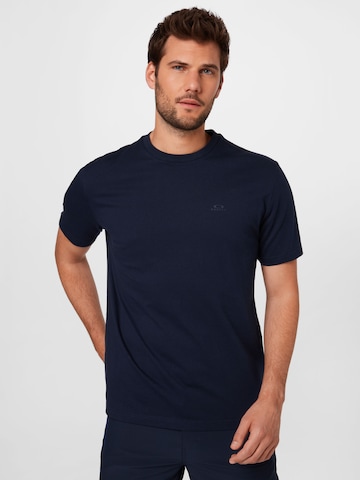 OAKLEYTehnička sportska majica - plava boja: prednji dio