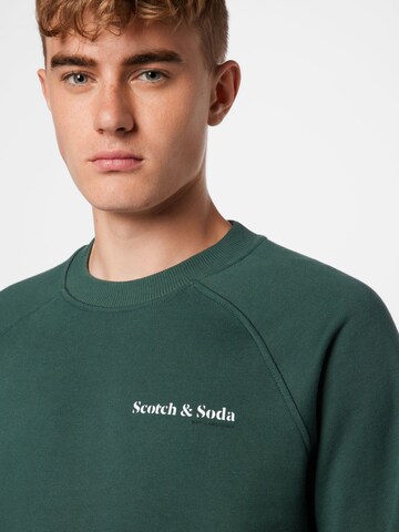 SCOTCH & SODA Sweatshirt in Grün