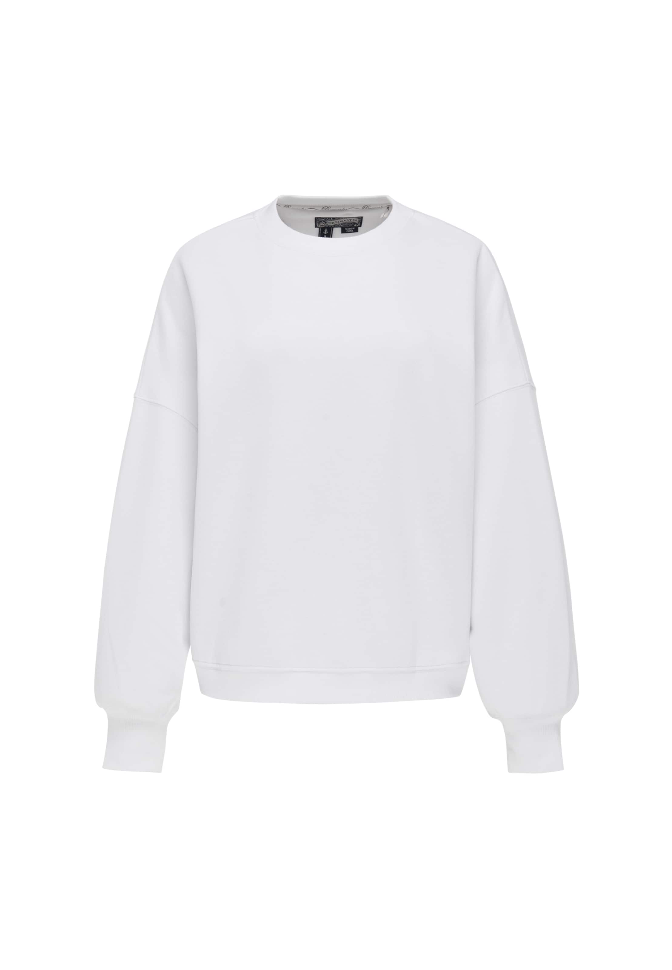 DreiMaster Vintage - Sudadera en blanco: frente