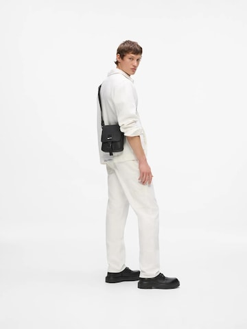 KARL LAGERFELD JEANS - Bolso de hombro 'Venture' en negro