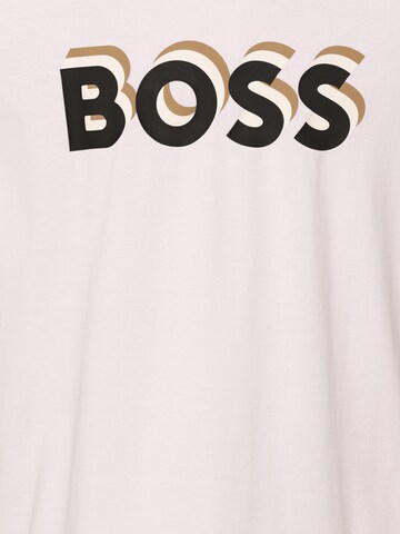 BOSS Black T-Shirt 'Tiburt 427' in Weiß