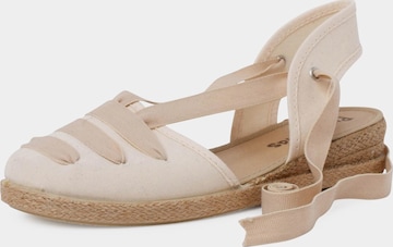 Pisamonas - Sandalias en beige: frente