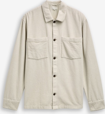 TOM TAILOR DENIM Regular Fit Hemd in Weiß: Vorderseite