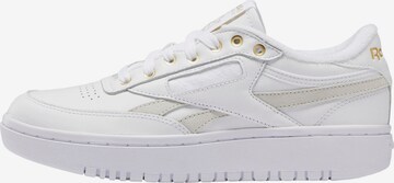 Reebok Platform trainers 'Club C Double' in White: front