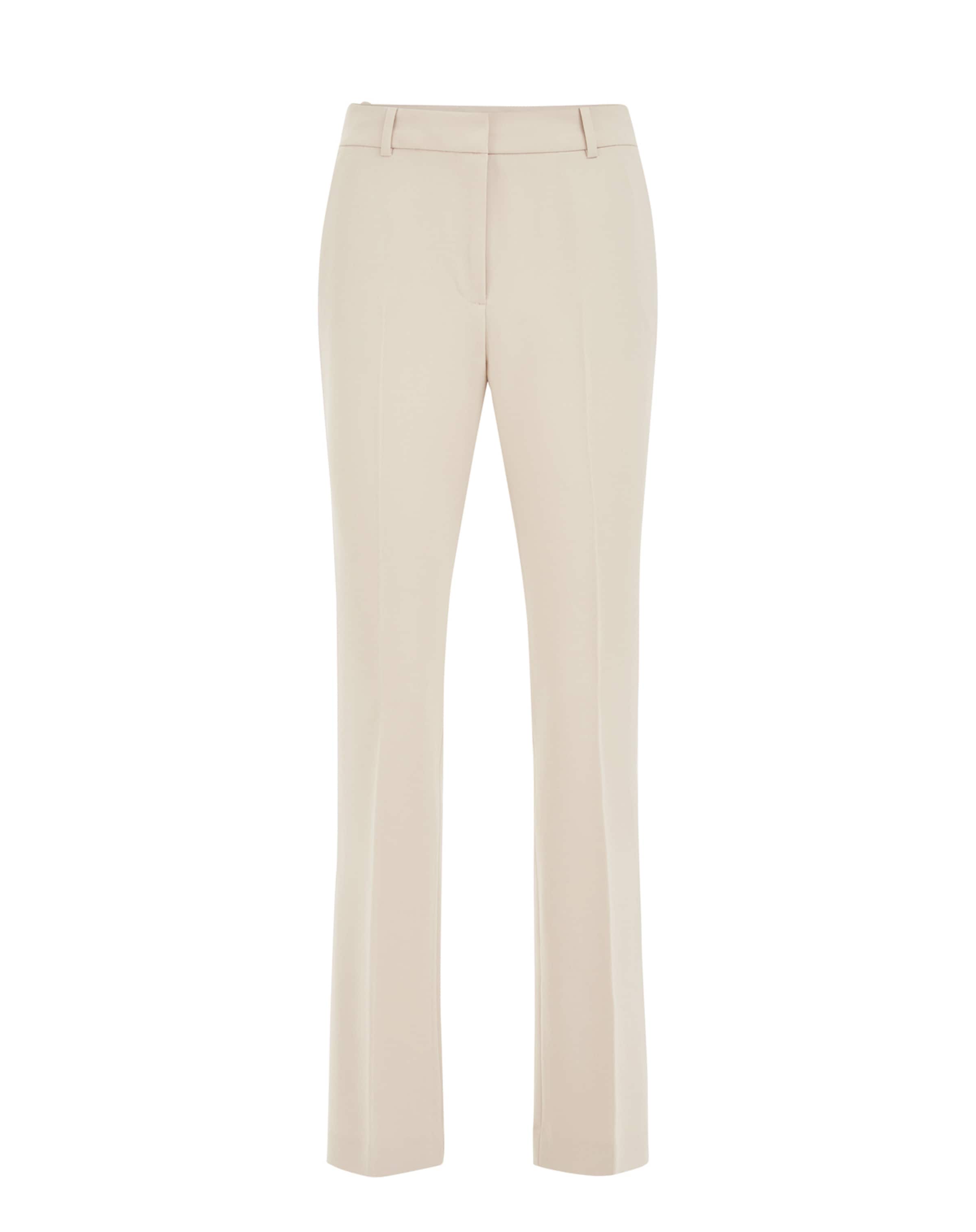 smėlio WE Fashion Platėjantis Kelnės: priekis