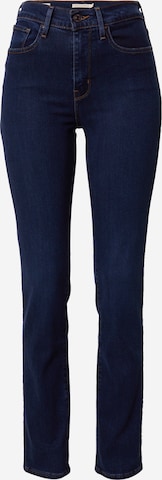 LEVI'S Jeans '724™ High Rise Straight' in Blauw: voorkant