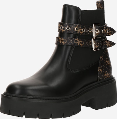 GUESS Chelsea-bootsi 'SADRINO' värissä vaaleanruskea / musta, Tuotenäkymä