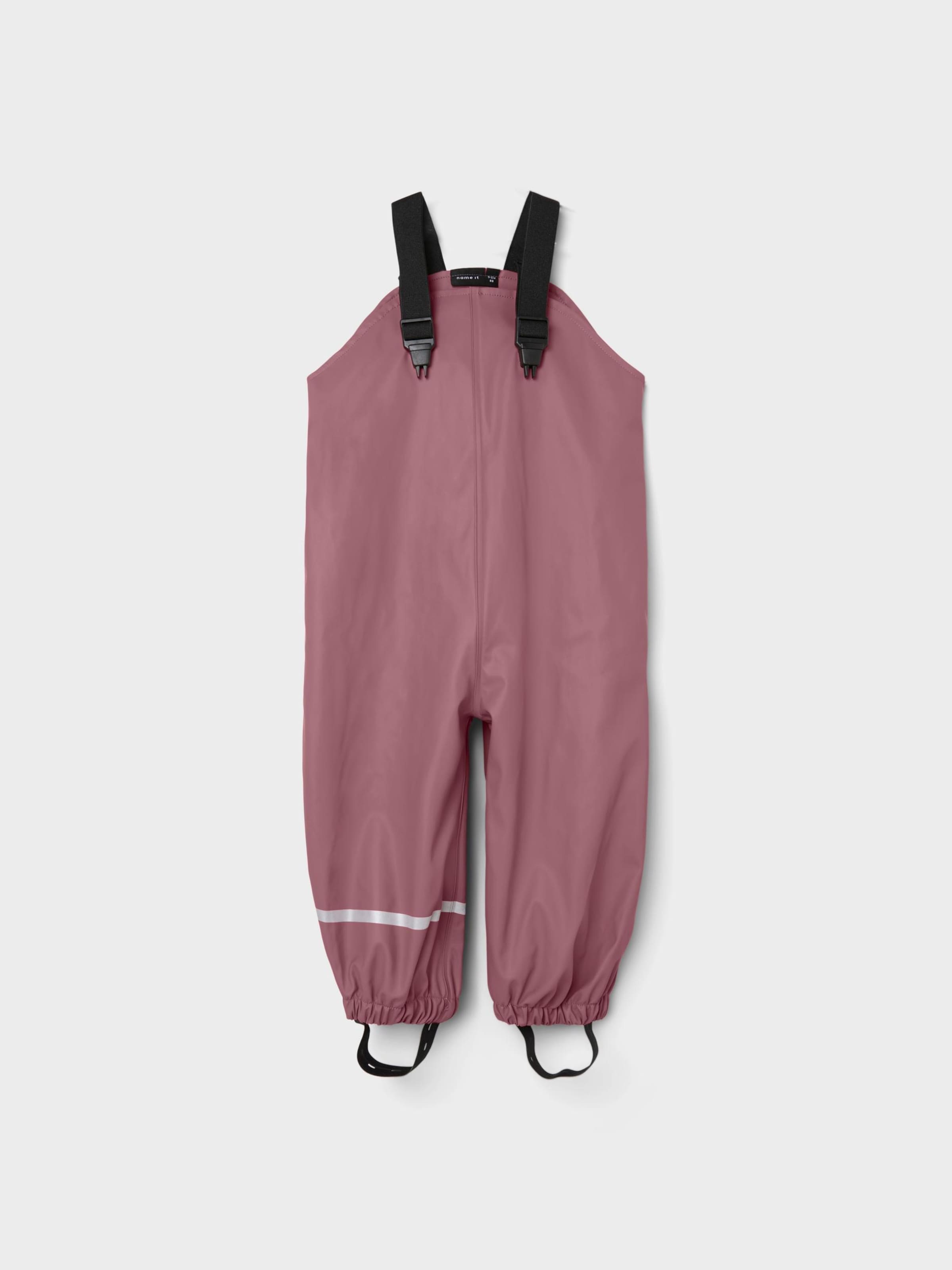 NAME IT - Tapered Calças funcionais em roxo