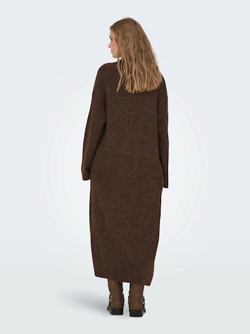 ONLY Strickmantel 'ONLAZU' in Braun