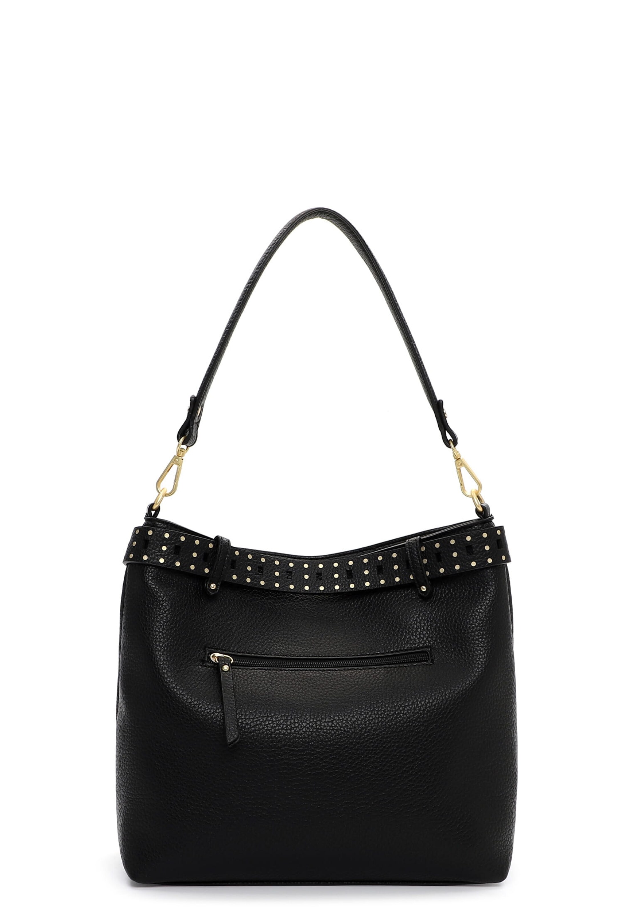 Borsa a spalla 'Justine' di Emily & Noah in nero