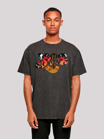 T-Shirt 'Yes Ra Logo' F4NT4STIC en noir : devant