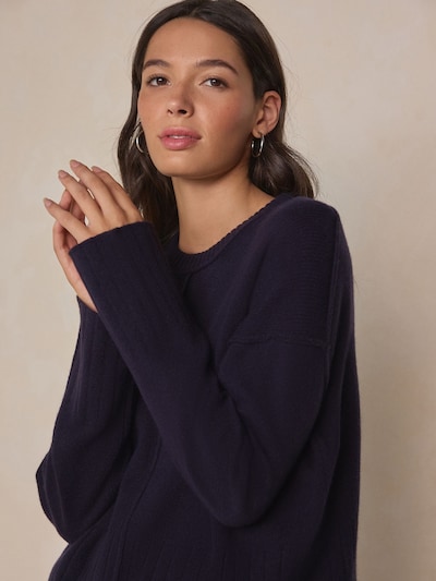 Next Pullover 'N. Premium' in marine, Produktansicht