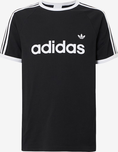 Marškinėliai '3S RINGER T' iš ADIDAS ORIGINALS, spalva – juoda / balta, Prekių apžvalga
