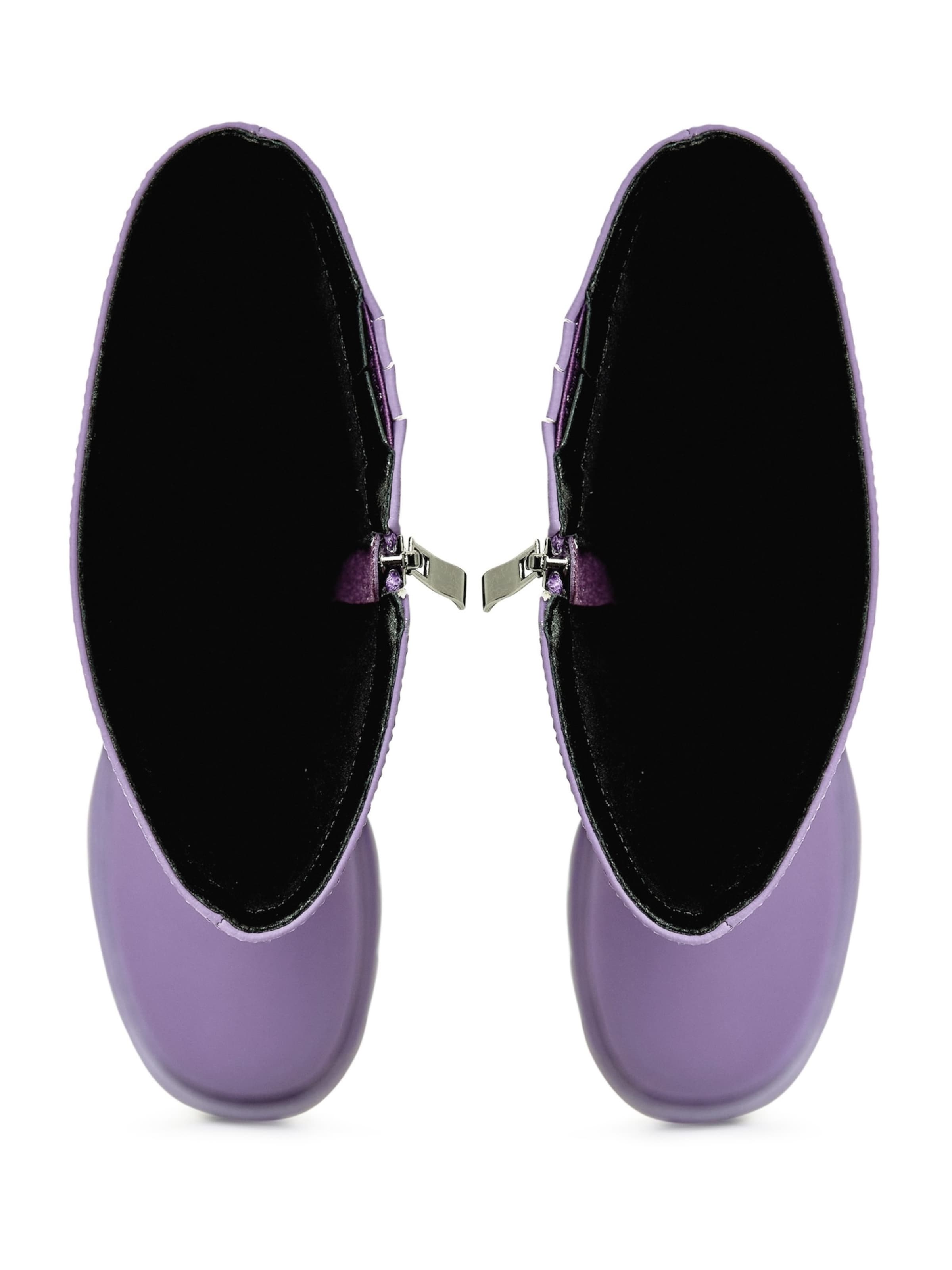 Bottes 'Classic' CESARE GASPARI en violet