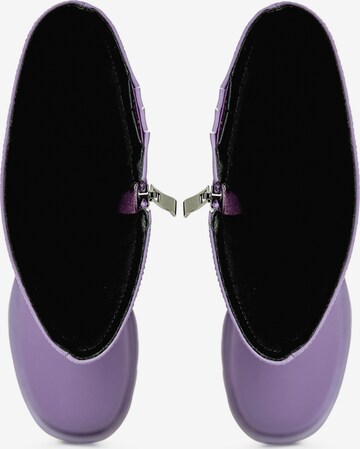 CESARE GASPARI Boots 'Classic' in Purple