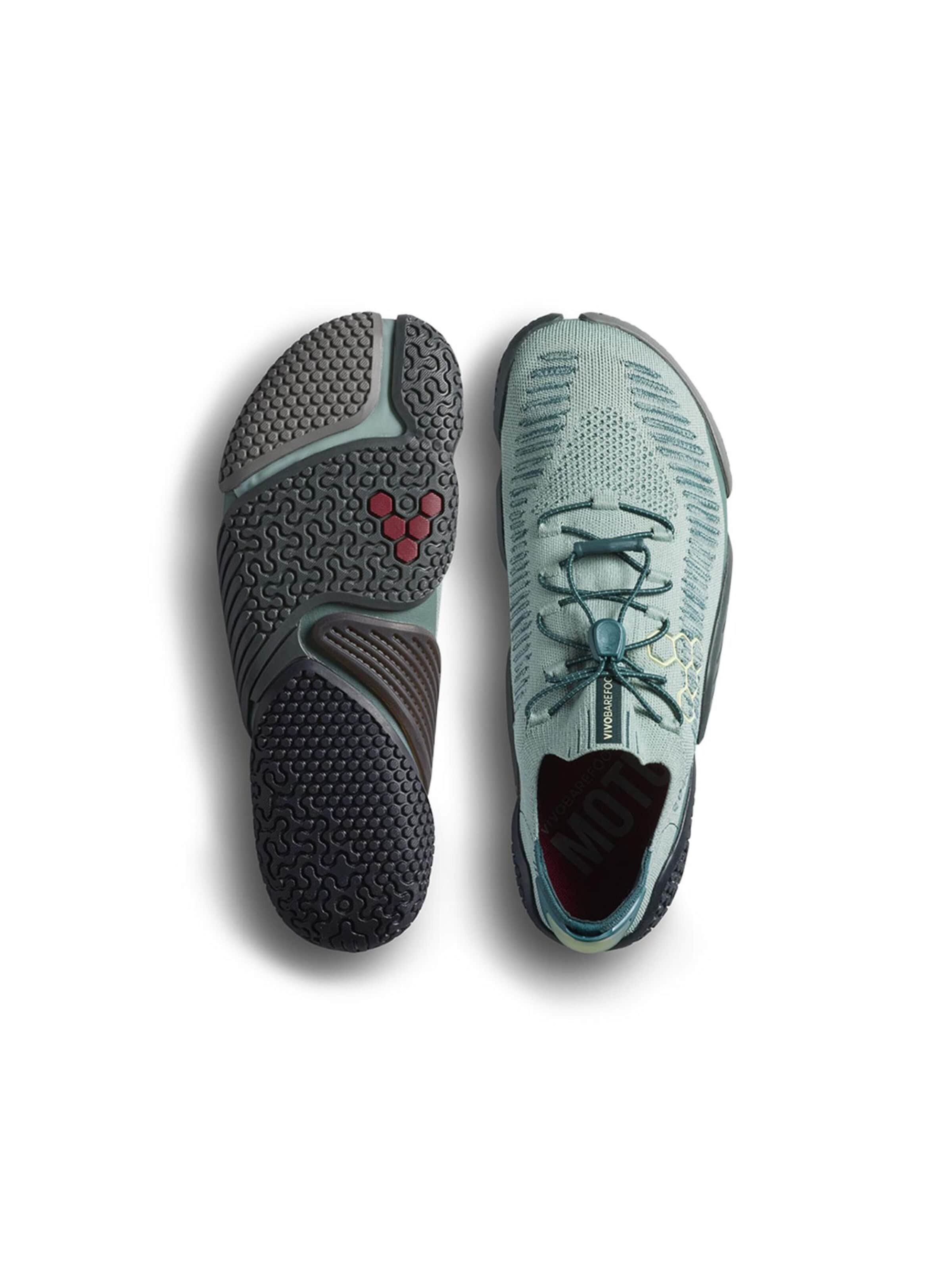 Vivo Barefoot Matalavartiset tennarit 'MOTUS FLEX' värissä vihreä