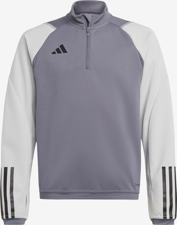 ADIDAS PERFORMANCE Functioneel shirt 'Tiro 23' in Grijs: voorkant