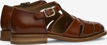 LOTTUSSE Sandalen met riem 'Cangrejera' in Bruin