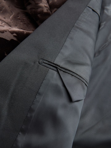 Next Slim Fit Sakko 'Devore' in Braun