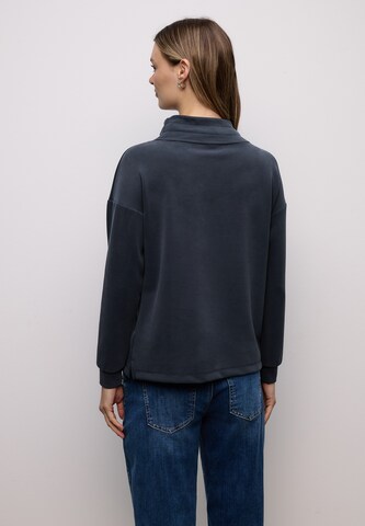 STREET ONE Sweatshirt in Blau