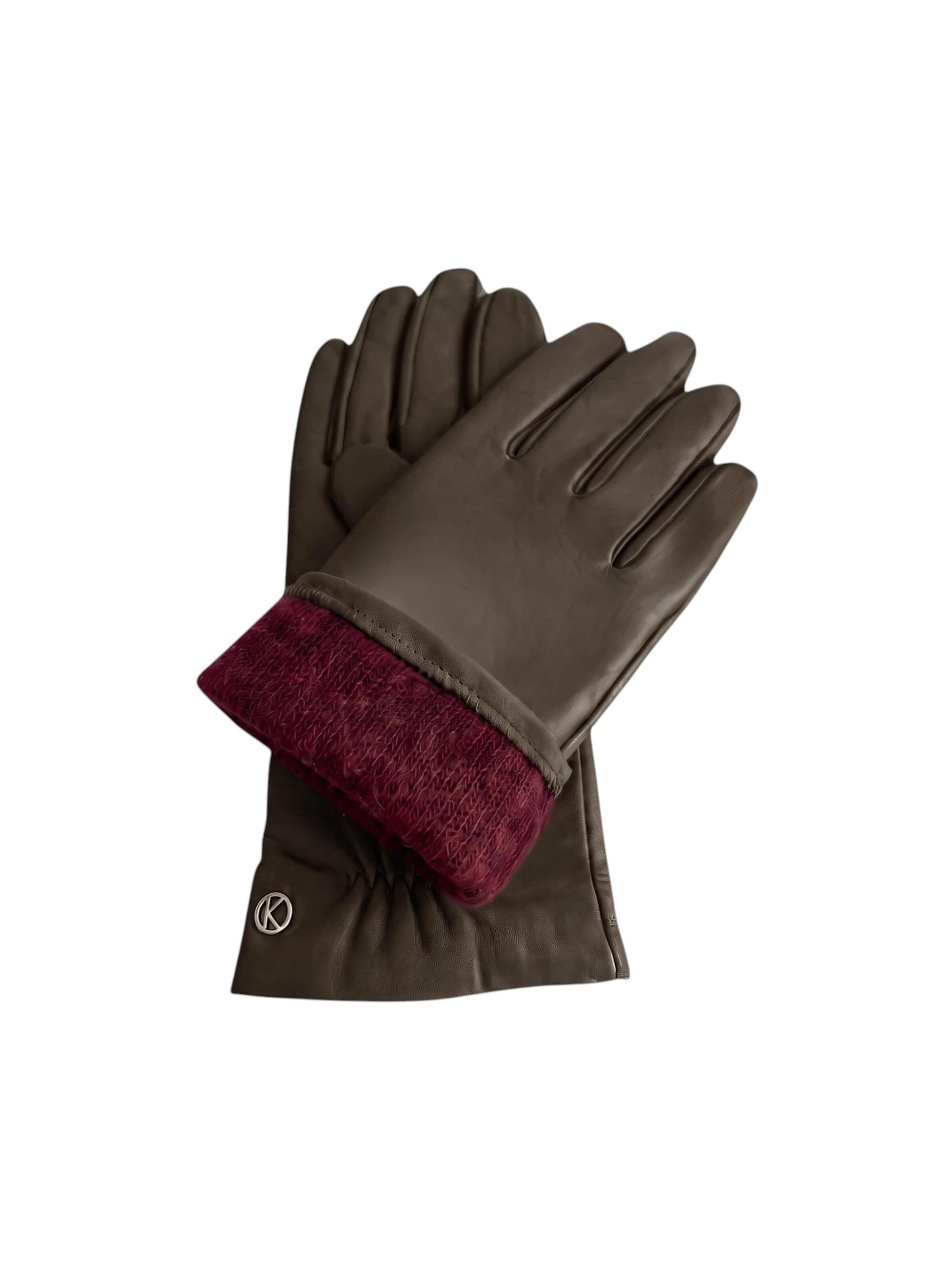 KESSLER Fingerhandschuhe‌‌‌‌‌ in Braun