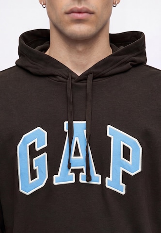 GAP Sweatshirt 'HERITAGE' in Brown