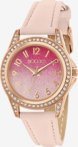 Tikkers Watch in Pink: front