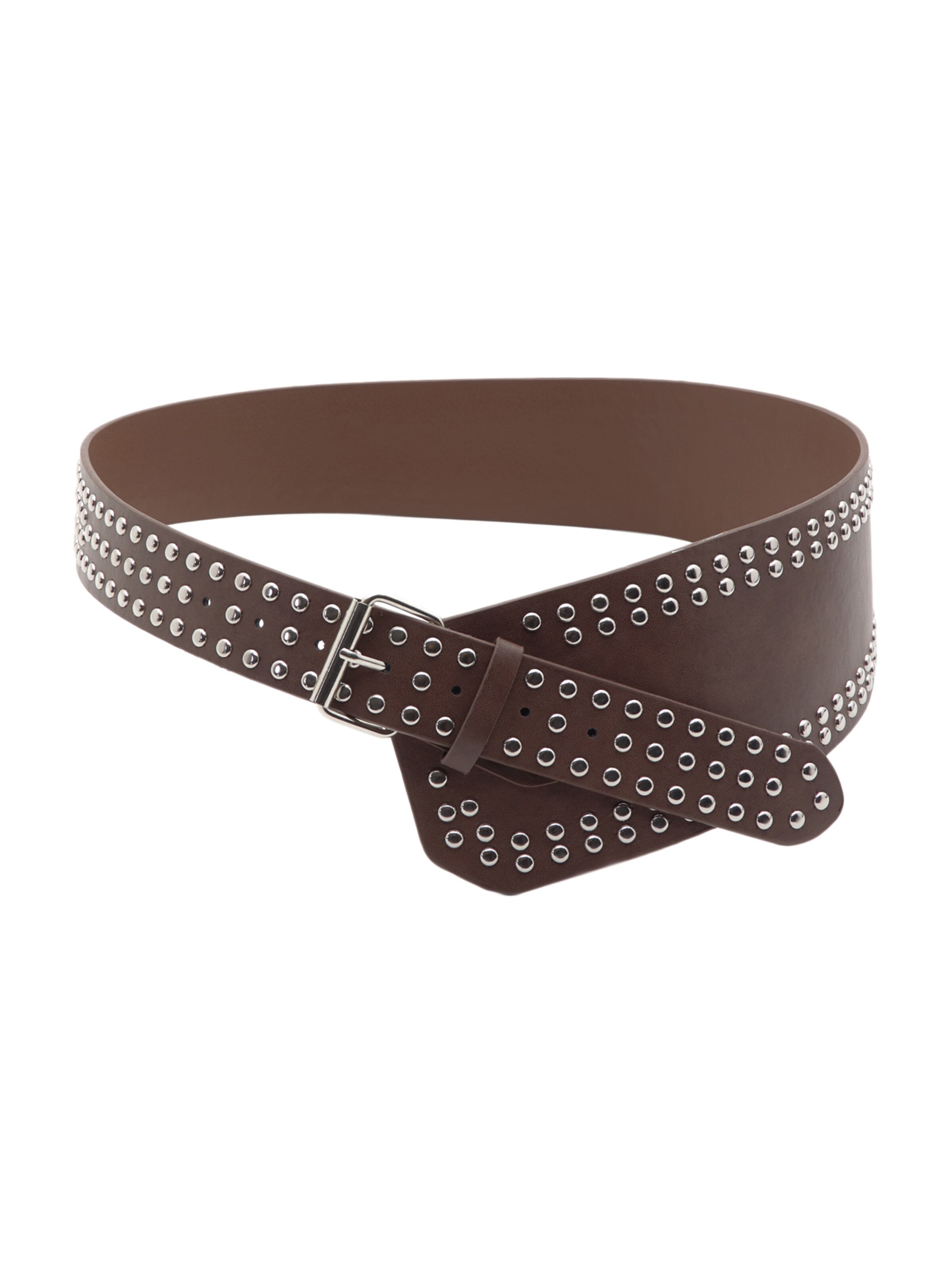 Pull&Bear Opasek – hnědá: přední strana