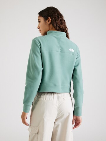 Pullover sportivo '100 Glacier' di THE NORTH FACE in verde